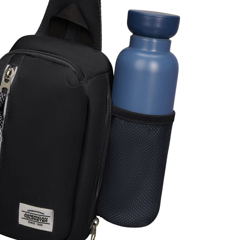American Tourister BrightUp Sling Bag in the color Black. image number 6